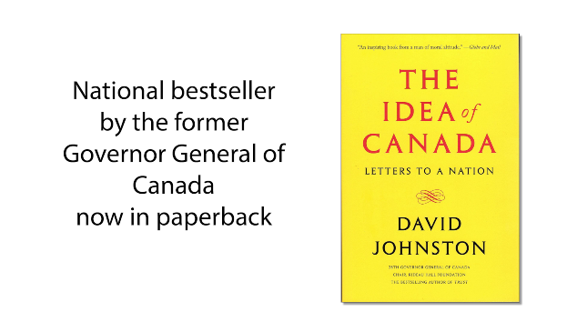 National Bestseller The Idea of Canada Now in Paperback