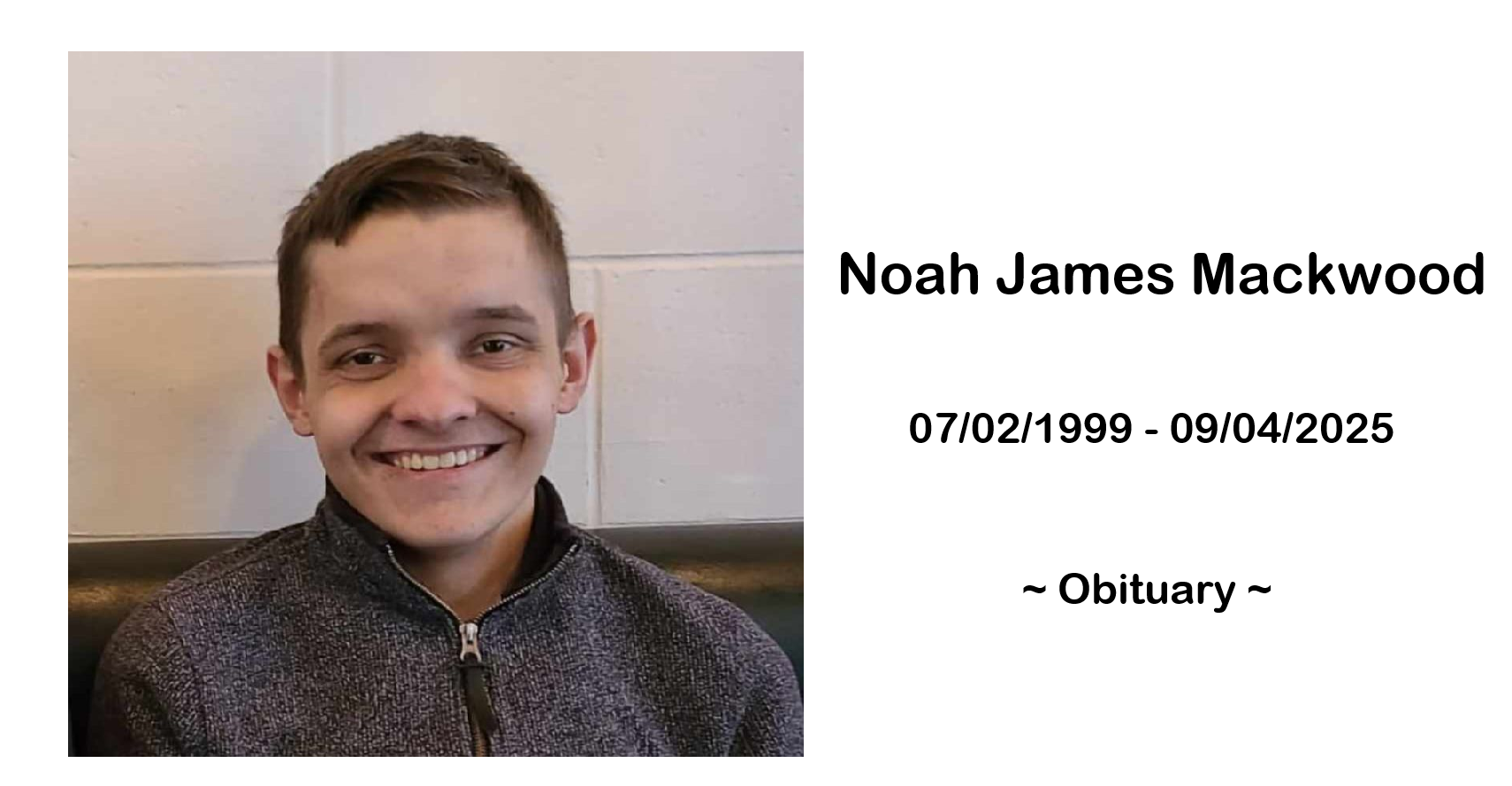 Noah's pic with dates